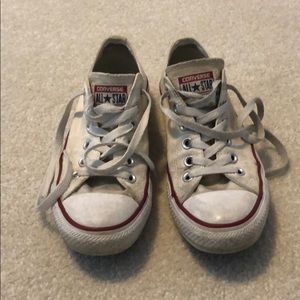 White Converse All Stars
